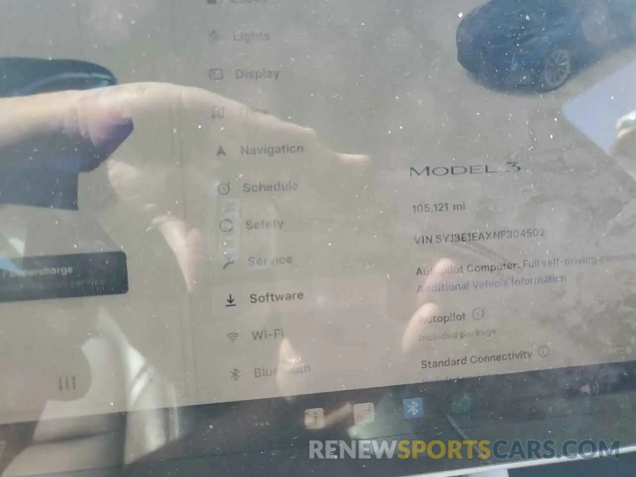 9 Photograph of a damaged car 5YJ3E1EAXNF304502 TESLA MODEL 3 2022