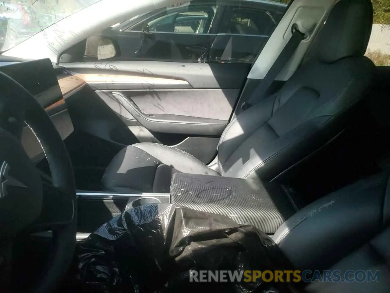 7 Photograph of a damaged car 5YJ3E1EAXNF305536 TESLA MODEL 3 2022