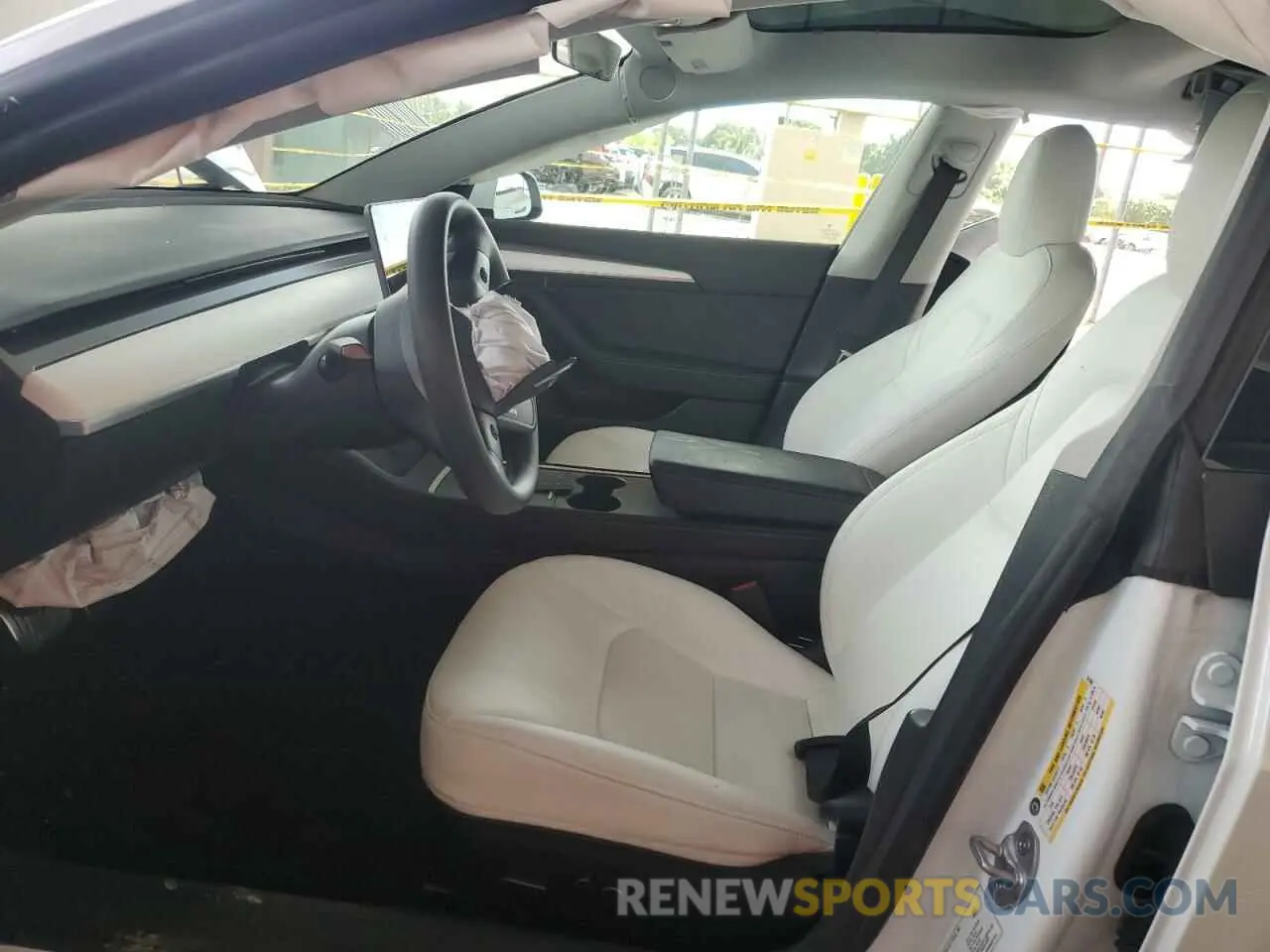 7 Photograph of a damaged car 5YJ3E1EAXNF321803 TESLA MODEL 3 2022