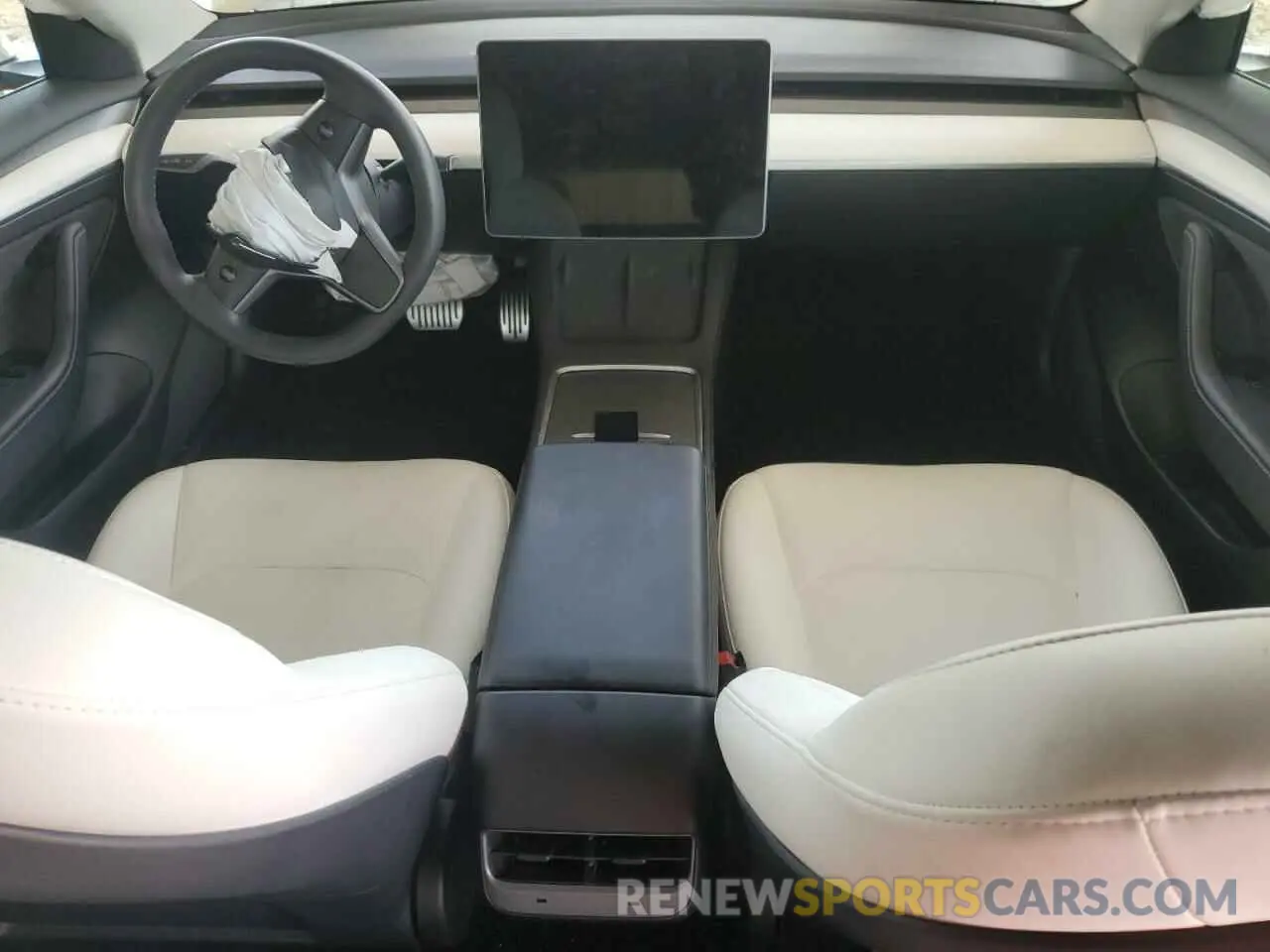 8 Photograph of a damaged car 5YJ3E1EAXNF321803 TESLA MODEL 3 2022
