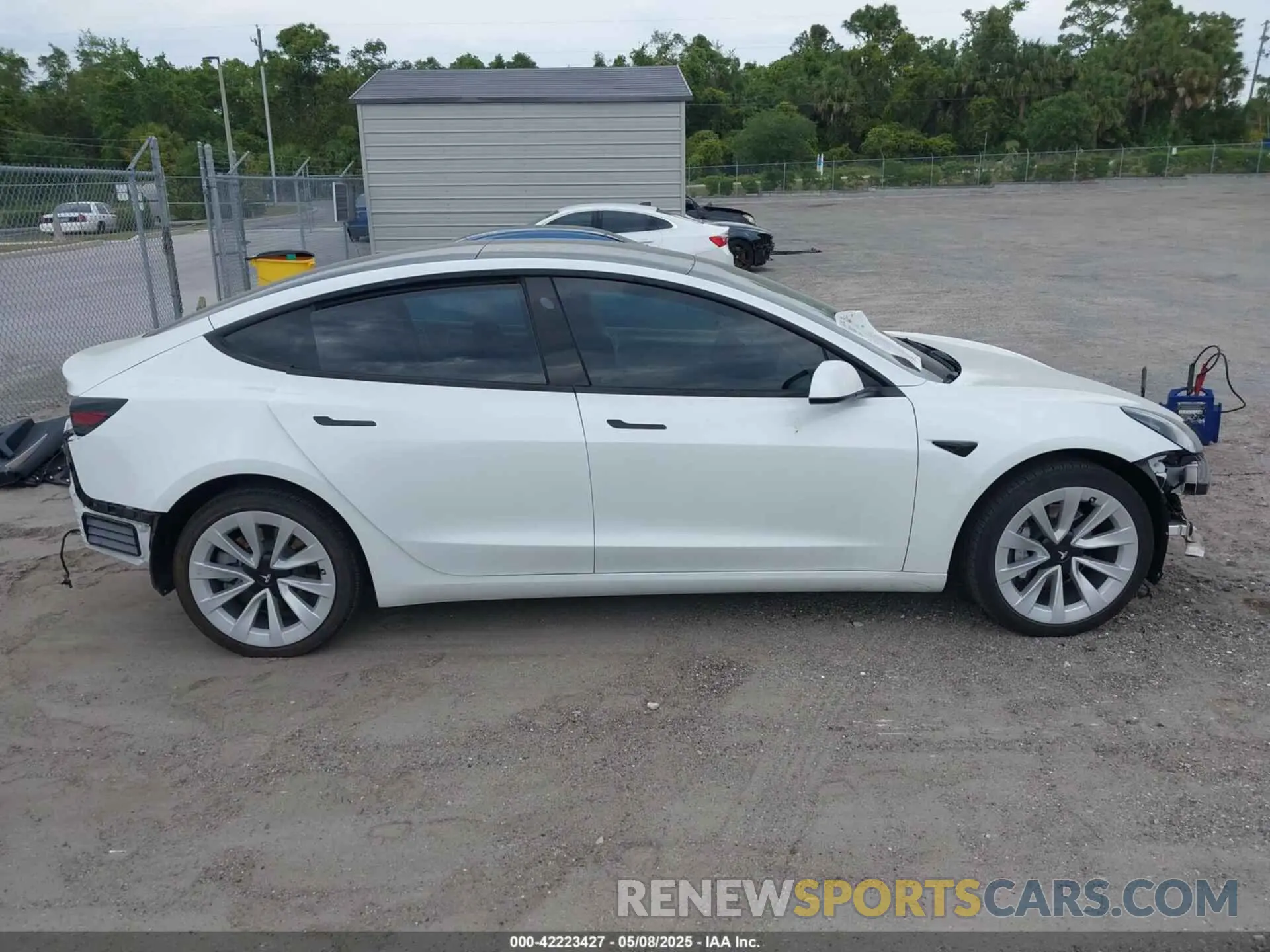 13 Photograph of a damaged car 5YJ3E1EAXNF328184 TESLA MODEL 3 2022