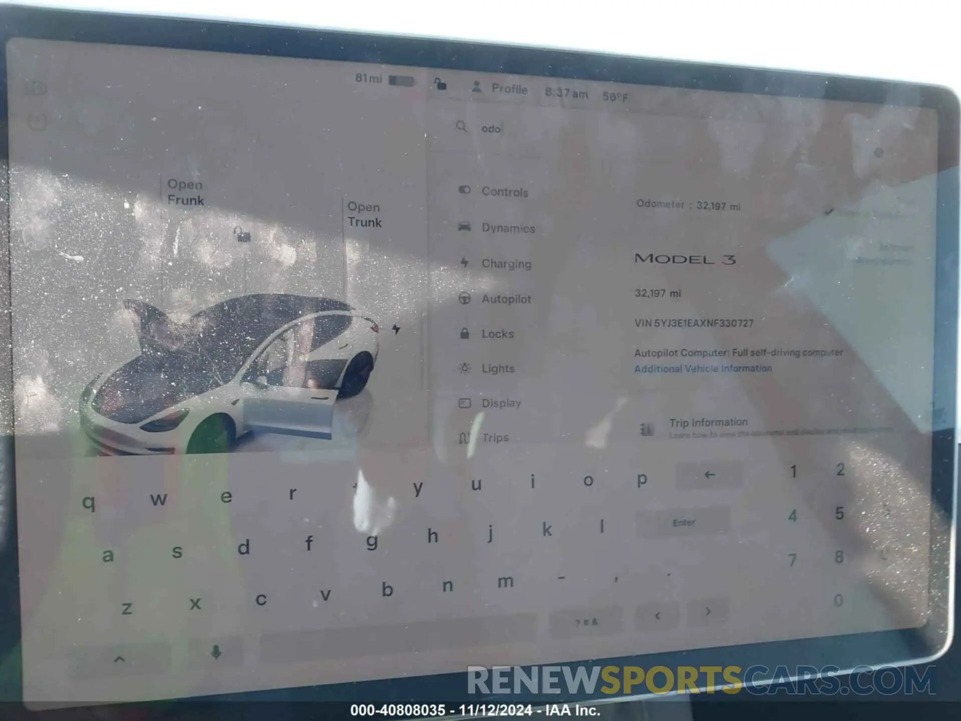 17 Photograph of a damaged car 5YJ3E1EAXNF330727 TESLA MODEL 3 2022