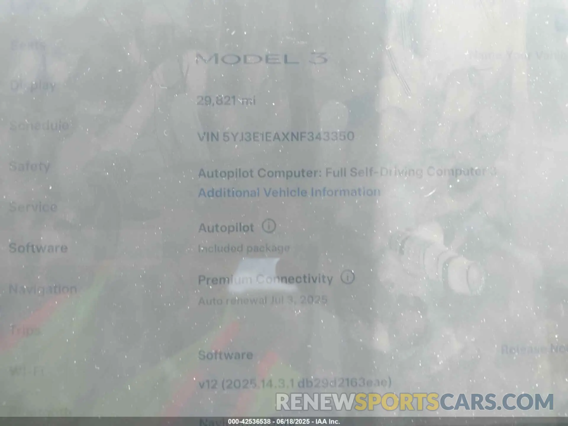 7 Photograph of a damaged car 5YJ3E1EAXNF343350 TESLA MODEL 3 2022