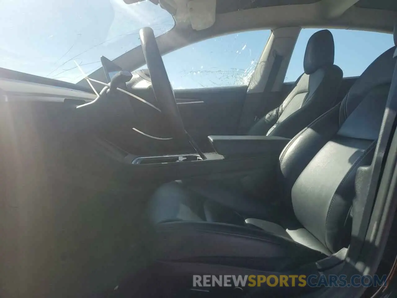 7 Photograph of a damaged car 5YJ3E1EAXNF369334 TESLA MODEL 3 2022