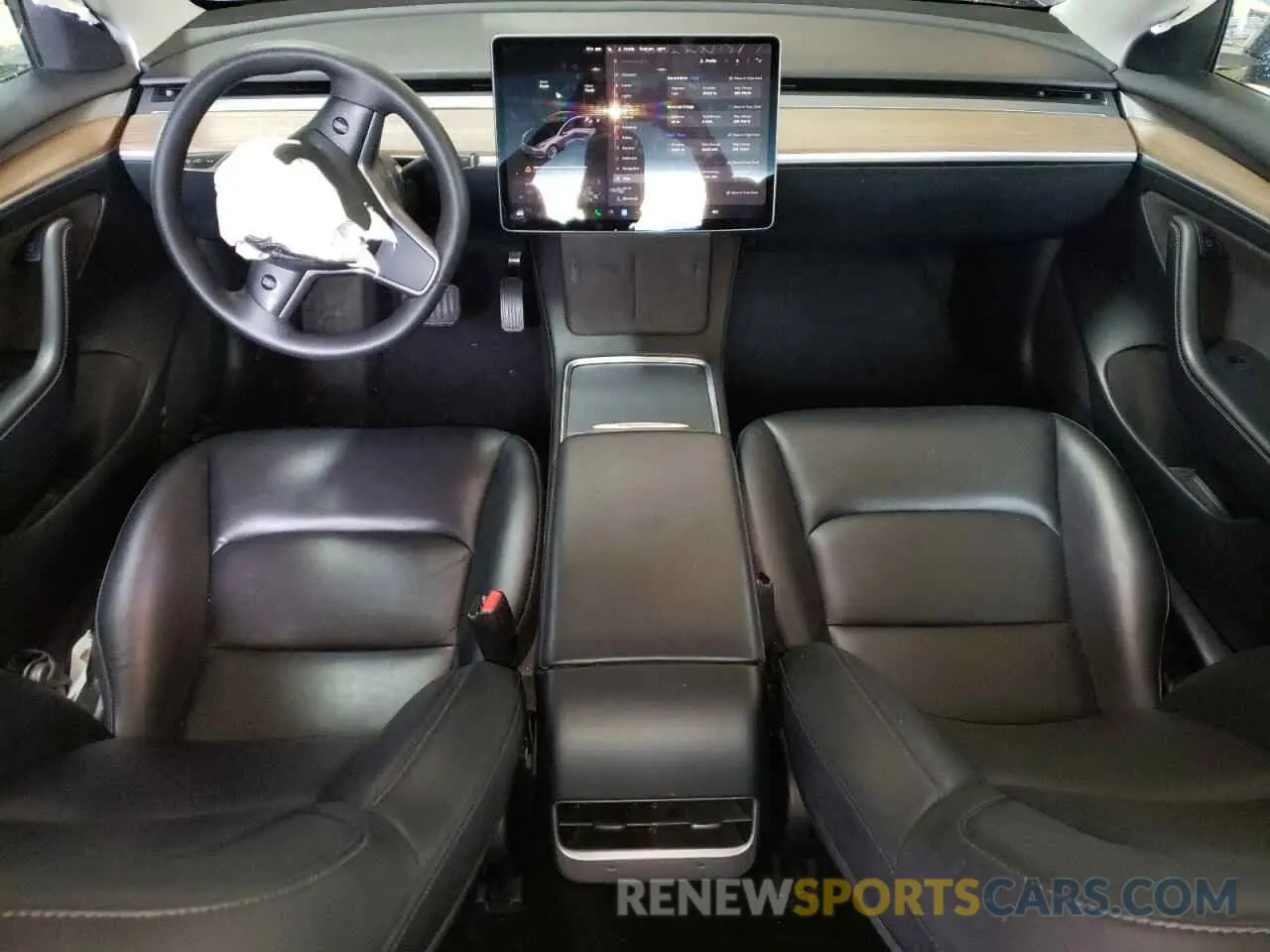 8 Photograph of a damaged car 5YJ3E1EAXNF370967 TESLA MODEL 3 2022
