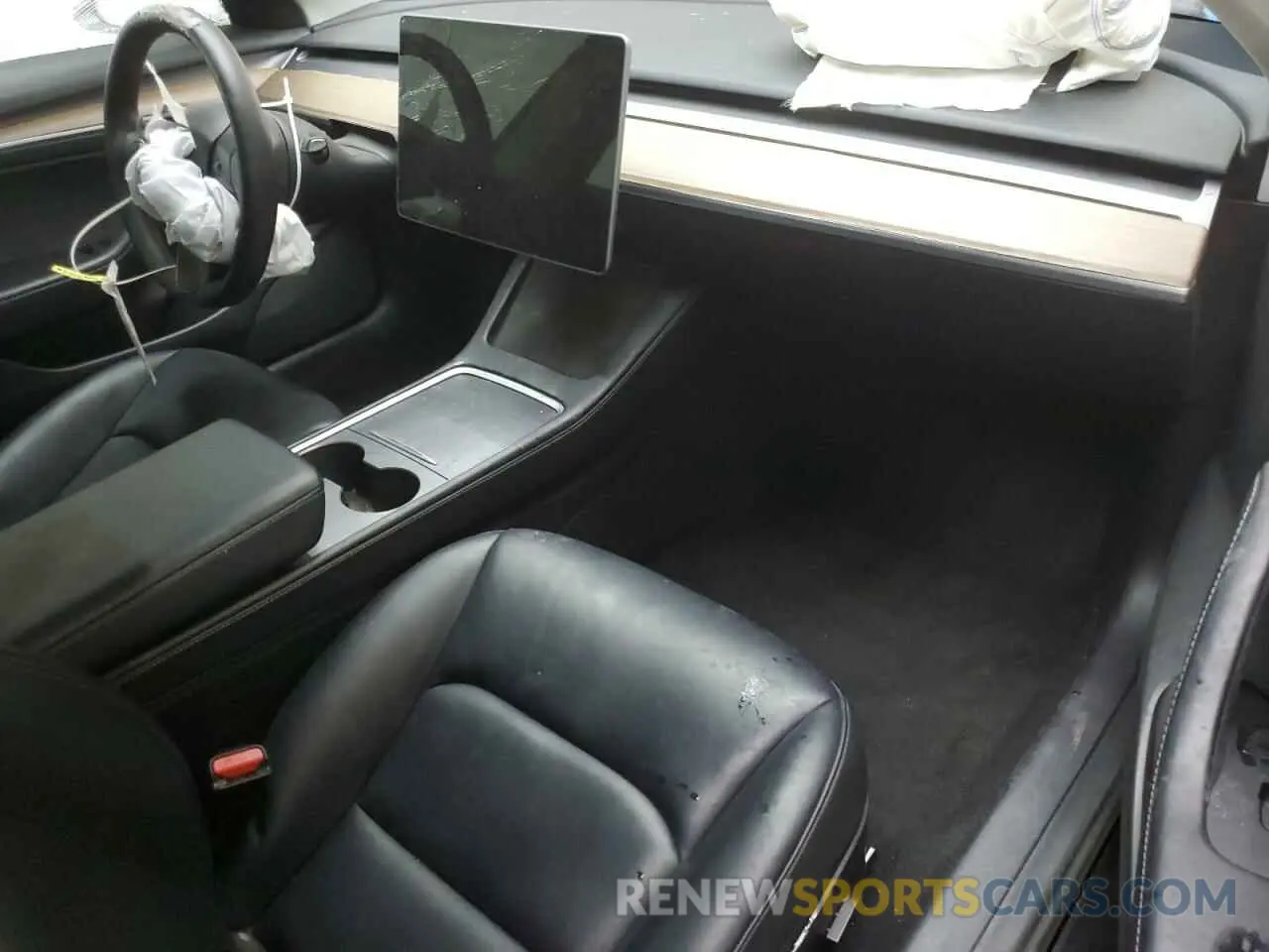 8 Photograph of a damaged car 5YJ3E1EAXNF371195 TESLA MODEL 3 2022