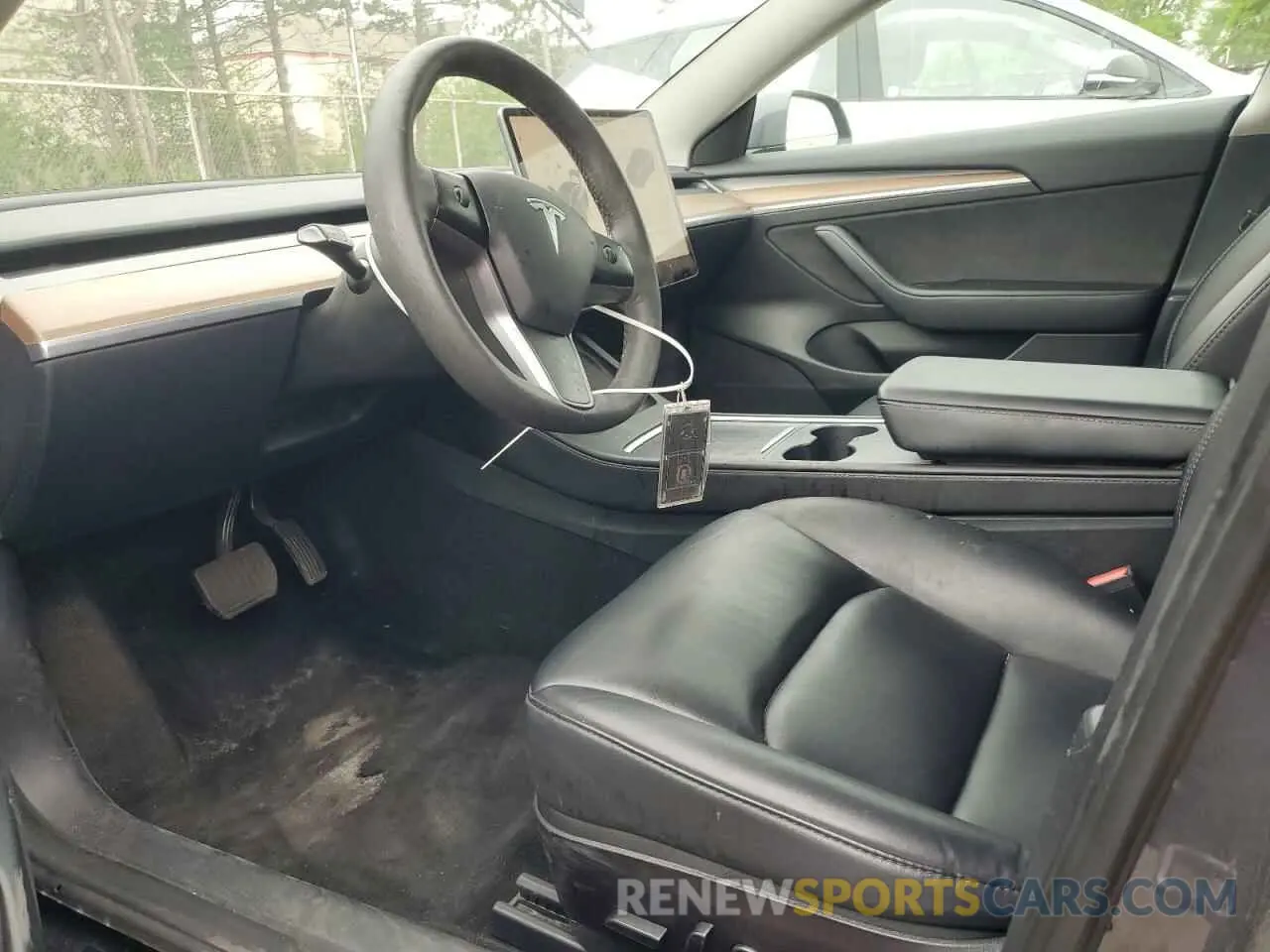 7 Photograph of a damaged car 5YJ3E1EAXNF371505 TESLA MODEL 3 2022