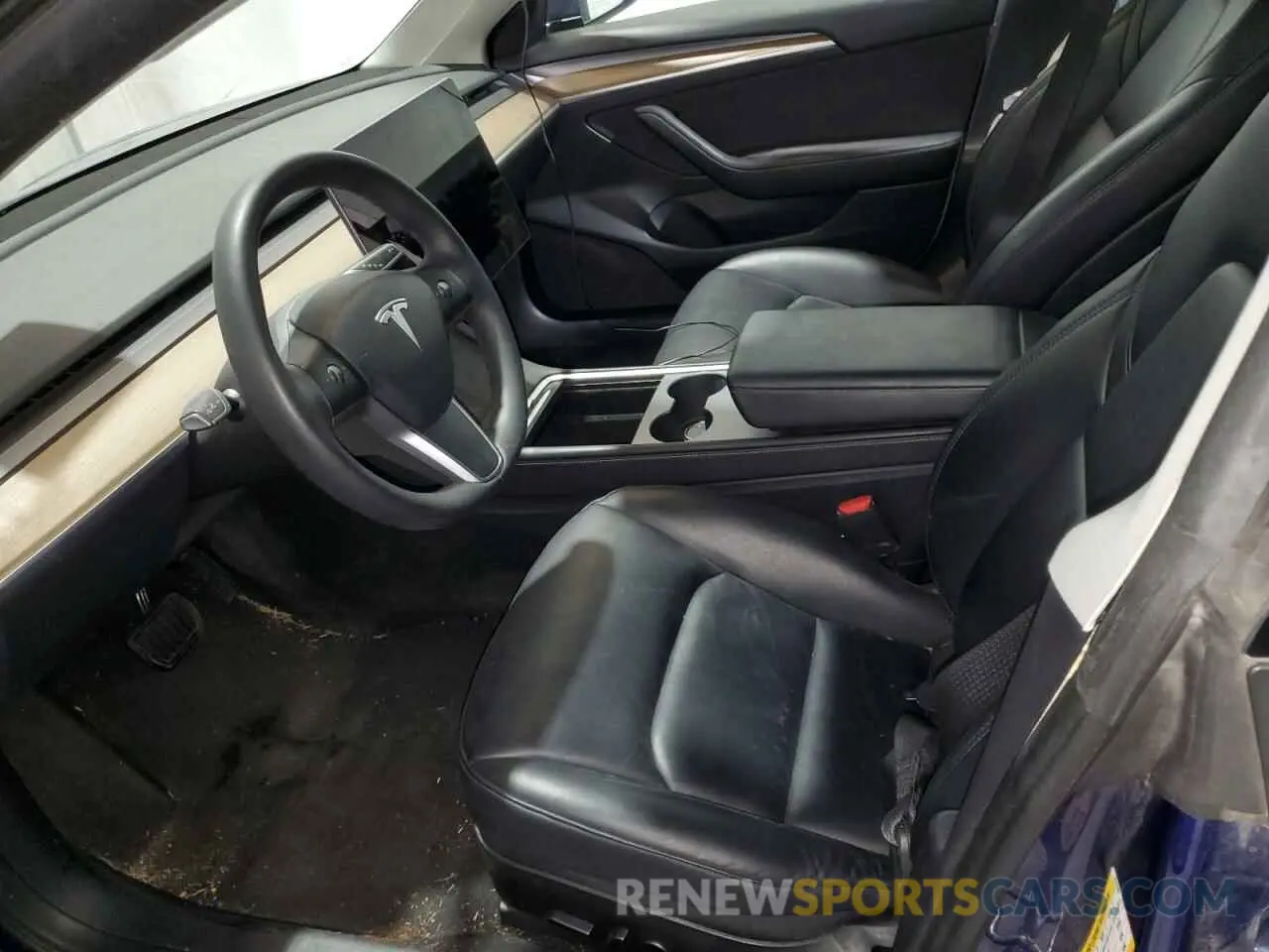 7 Photograph of a damaged car 5YJ3E1EAXNF371942 TESLA MODEL 3 2022