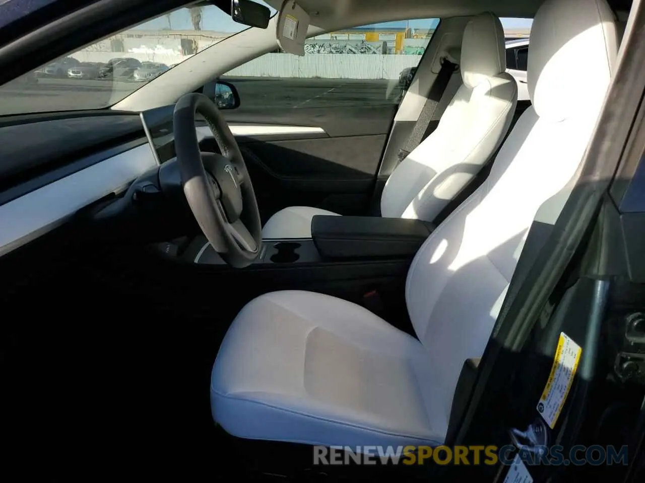 7 Photograph of a damaged car 5YJ3E1EAXNF374601 TESLA MODEL 3 2022