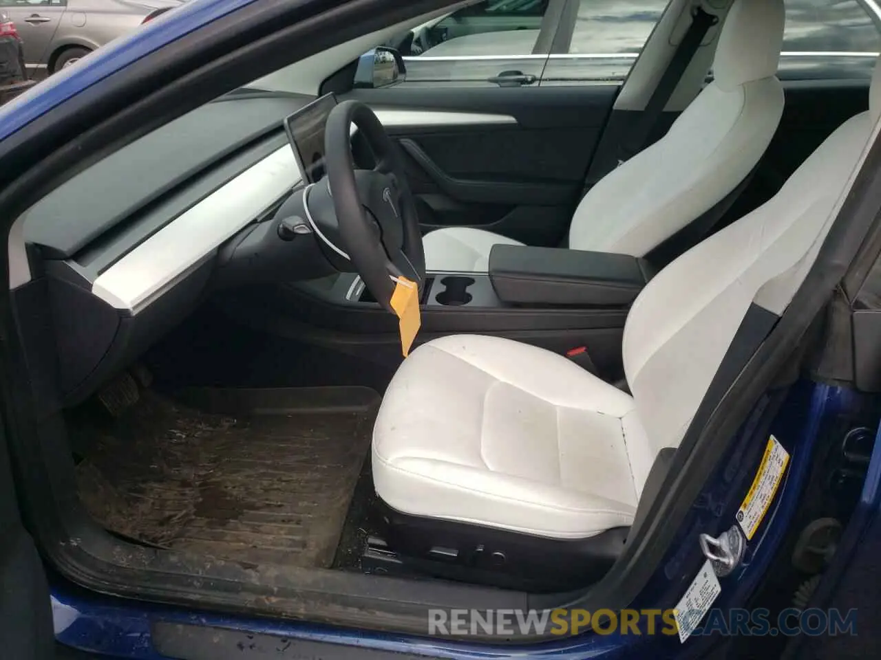 7 Photograph of a damaged car 5YJ3E1EB0NF104060 TESLA MODEL 3 2022