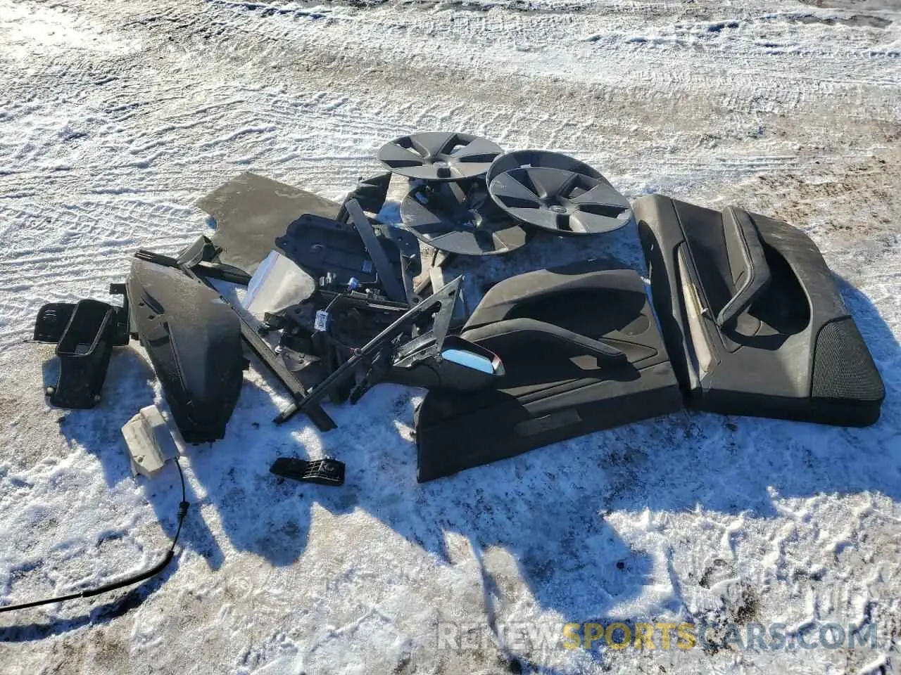 12 Photograph of a damaged car 5YJ3E1EB0NF107170 TESLA MODEL 3 2022