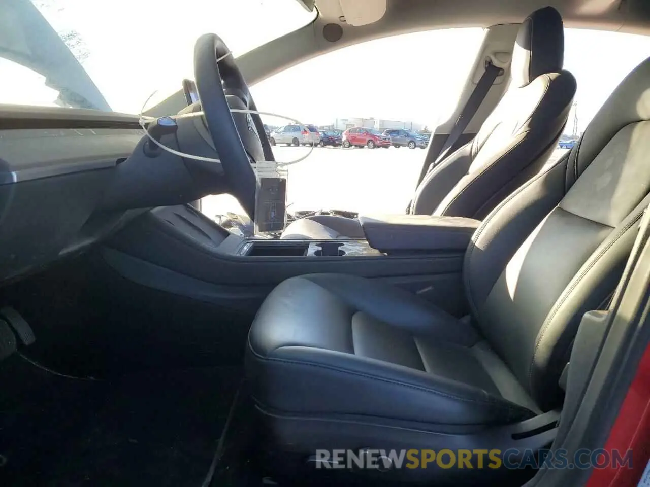 7 Photograph of a damaged car 5YJ3E1EB0NF107170 TESLA MODEL 3 2022