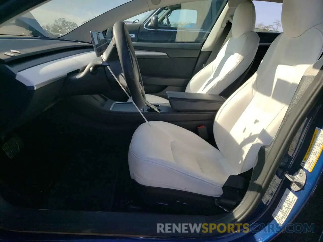 7 Photograph of a damaged car 5YJ3E1EB0NF115205 TESLA MODEL 3 2022