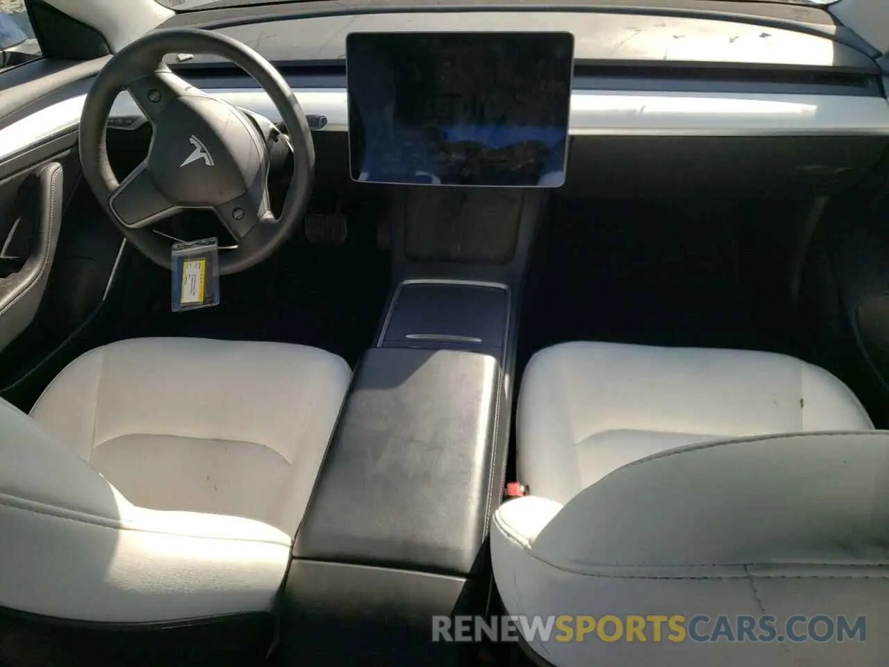 8 Photograph of a damaged car 5YJ3E1EB0NF115205 TESLA MODEL 3 2022