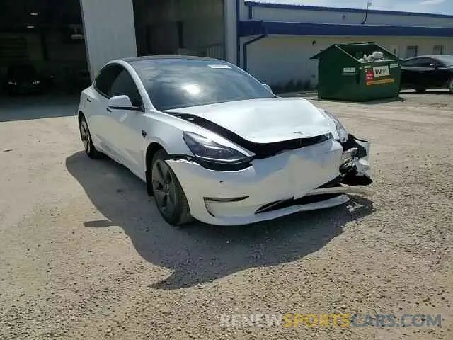 13 Photograph of a damaged car 5YJ3E1EB0NF118654 TESLA MODEL 3 2022