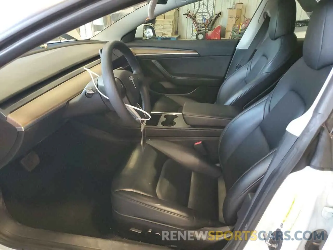 7 Photograph of a damaged car 5YJ3E1EB0NF118654 TESLA MODEL 3 2022
