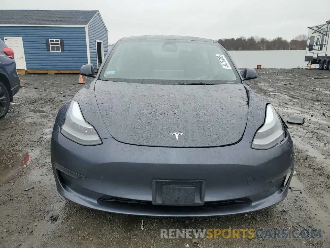 5 Photograph of a damaged car 5YJ3E1EB0NF120016 TESLA MODEL 3 2022