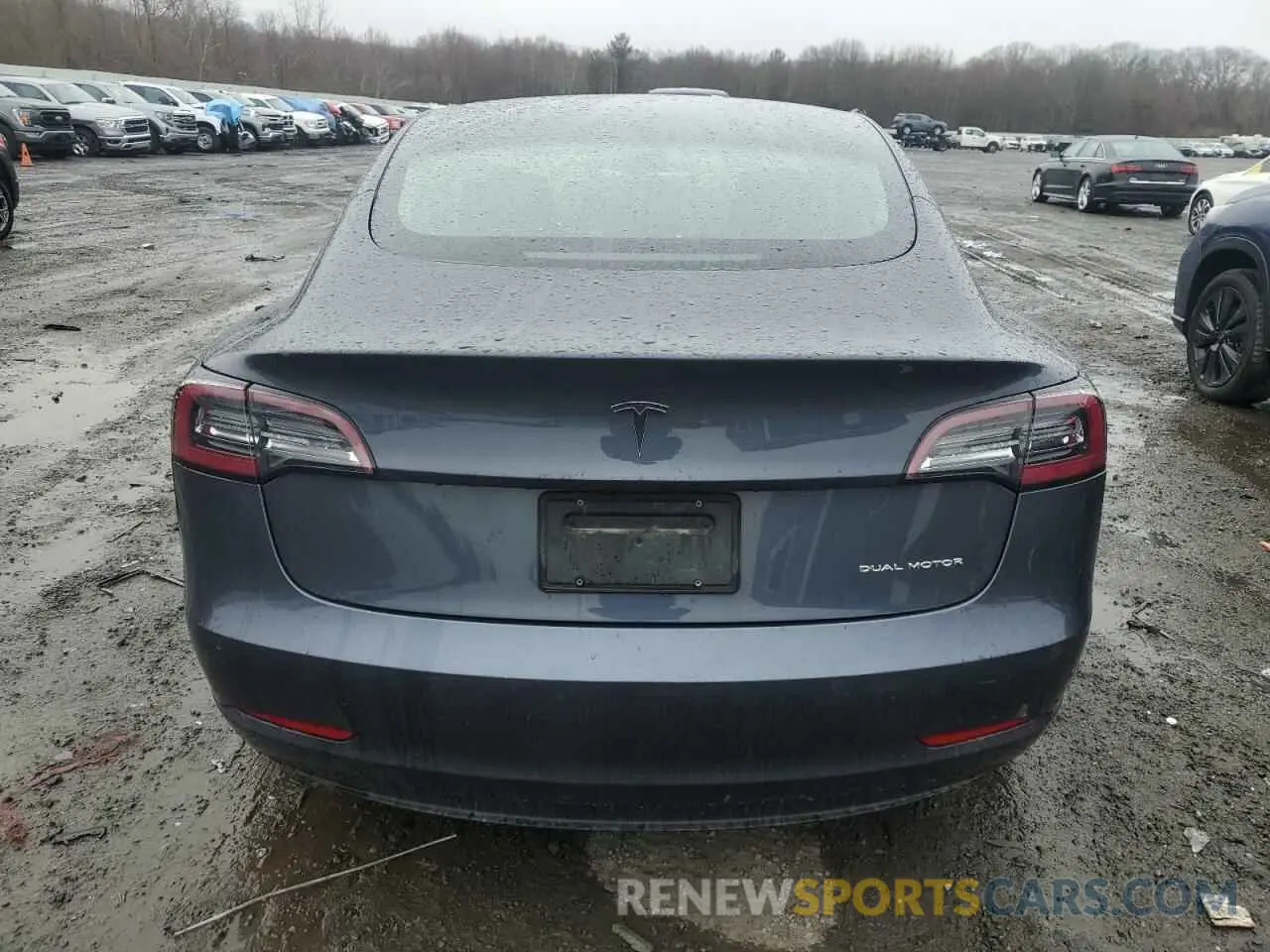 6 Photograph of a damaged car 5YJ3E1EB0NF120016 TESLA MODEL 3 2022