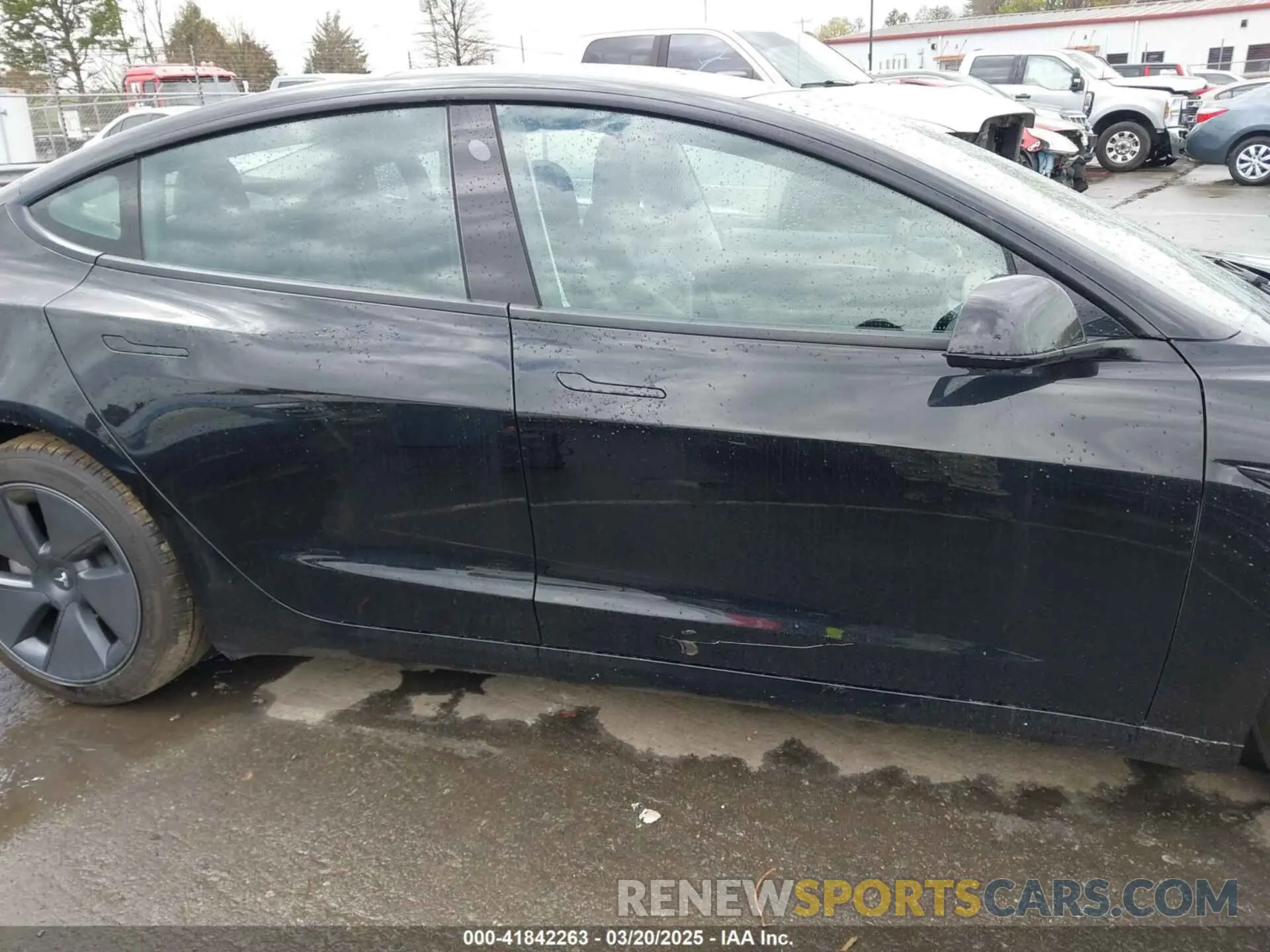 13 Photograph of a damaged car 5YJ3E1EB0NF122249 TESLA MODEL 3 2022