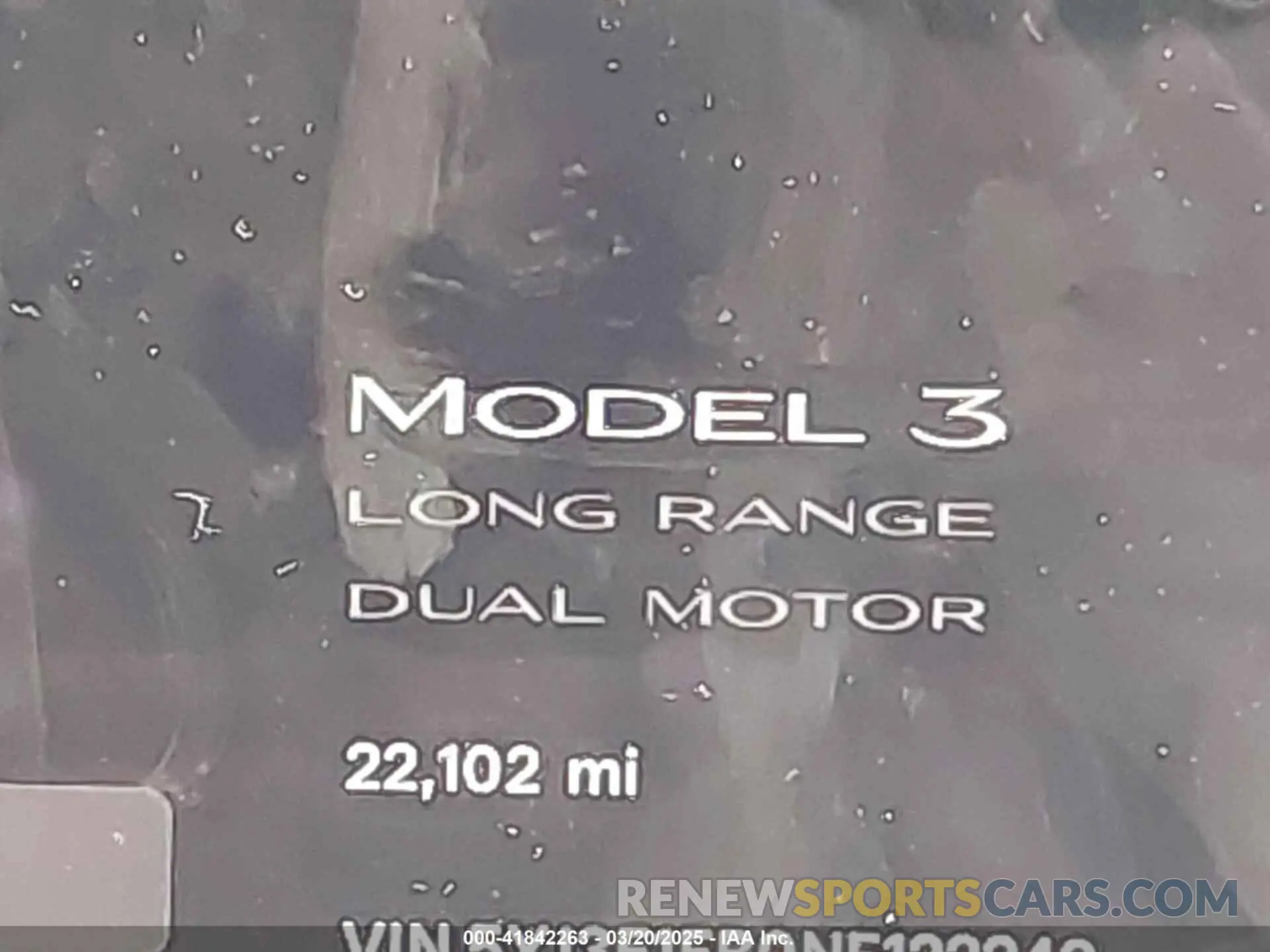 15 Photograph of a damaged car 5YJ3E1EB0NF122249 TESLA MODEL 3 2022