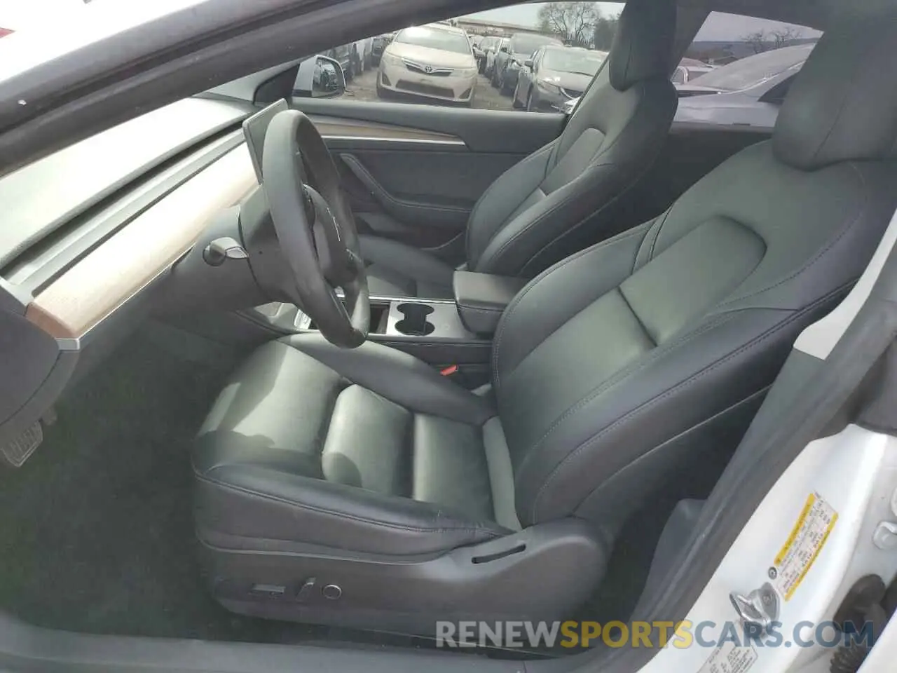 7 Photograph of a damaged car 5YJ3E1EB0NF123224 TESLA MODEL 3 2022