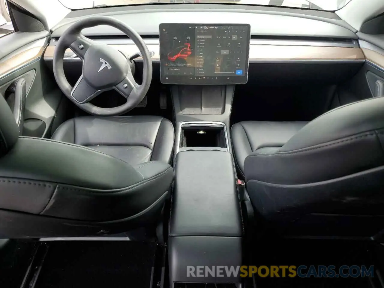 8 Photograph of a damaged car 5YJ3E1EB0NF123224 TESLA MODEL 3 2022