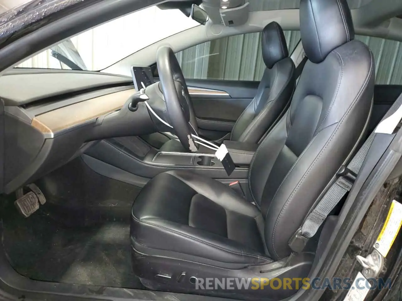 7 Photograph of a damaged car 5YJ3E1EB0NF185075 TESLA MODEL 3 2022