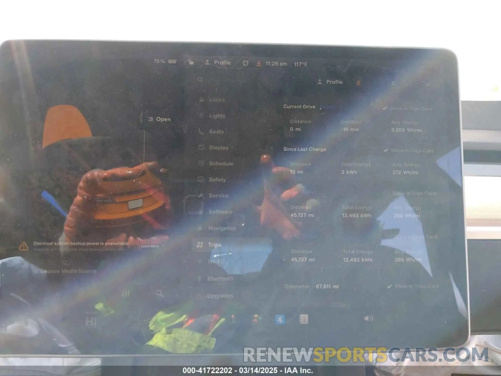 7 Photograph of a damaged car 5YJ3E1EB0NF191717 TESLA MODEL 3 2022