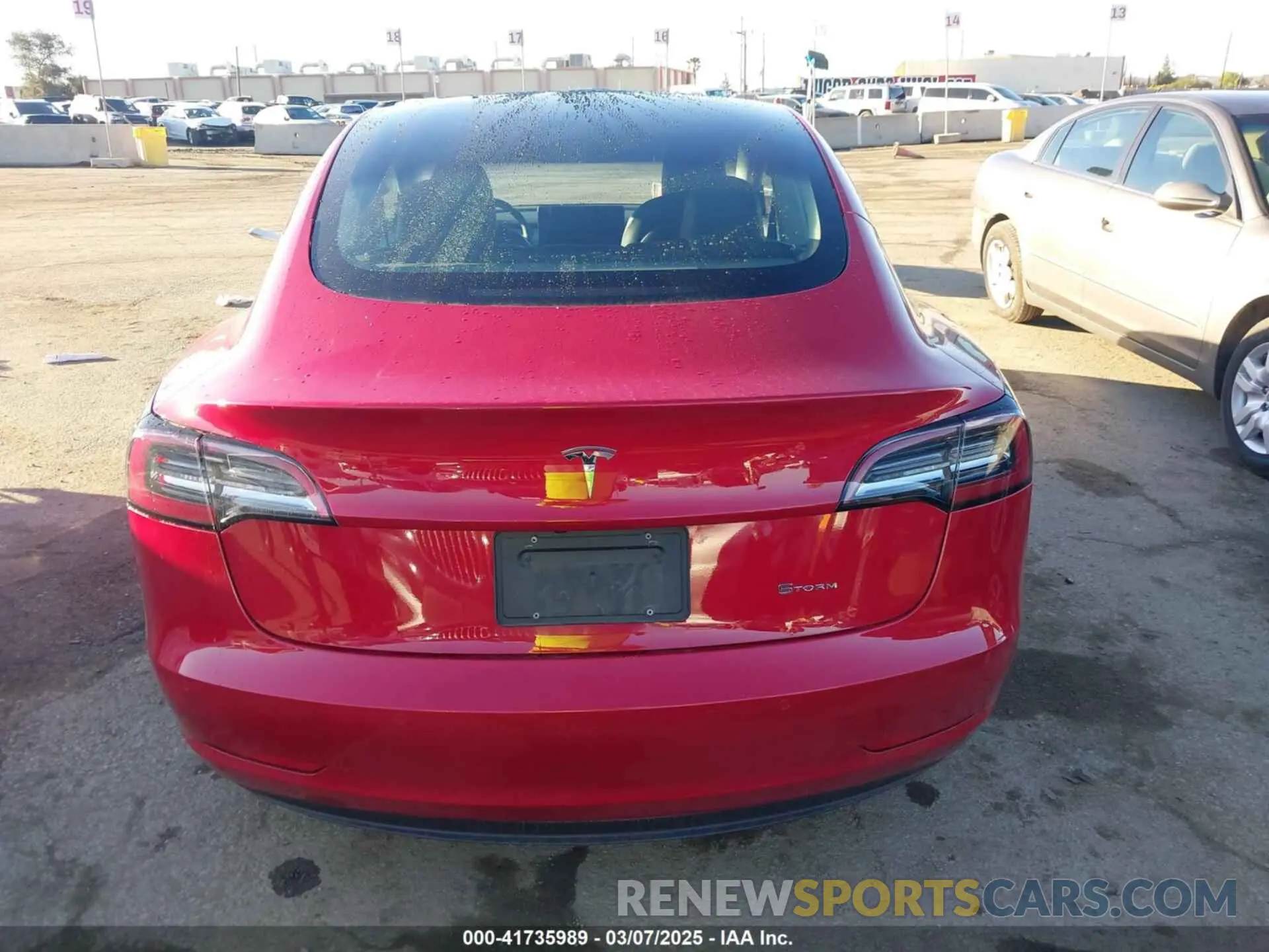 16 Photograph of a damaged car 5YJ3E1EB0NF212257 TESLA MODEL 3 2022
