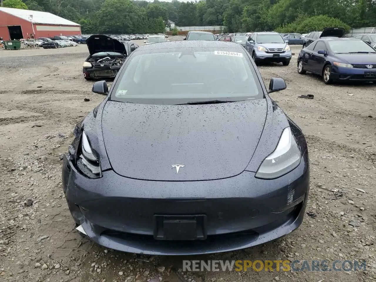 5 Photograph of a damaged car 5YJ3E1EB0NF232024 TESLA MODEL 3 2022
