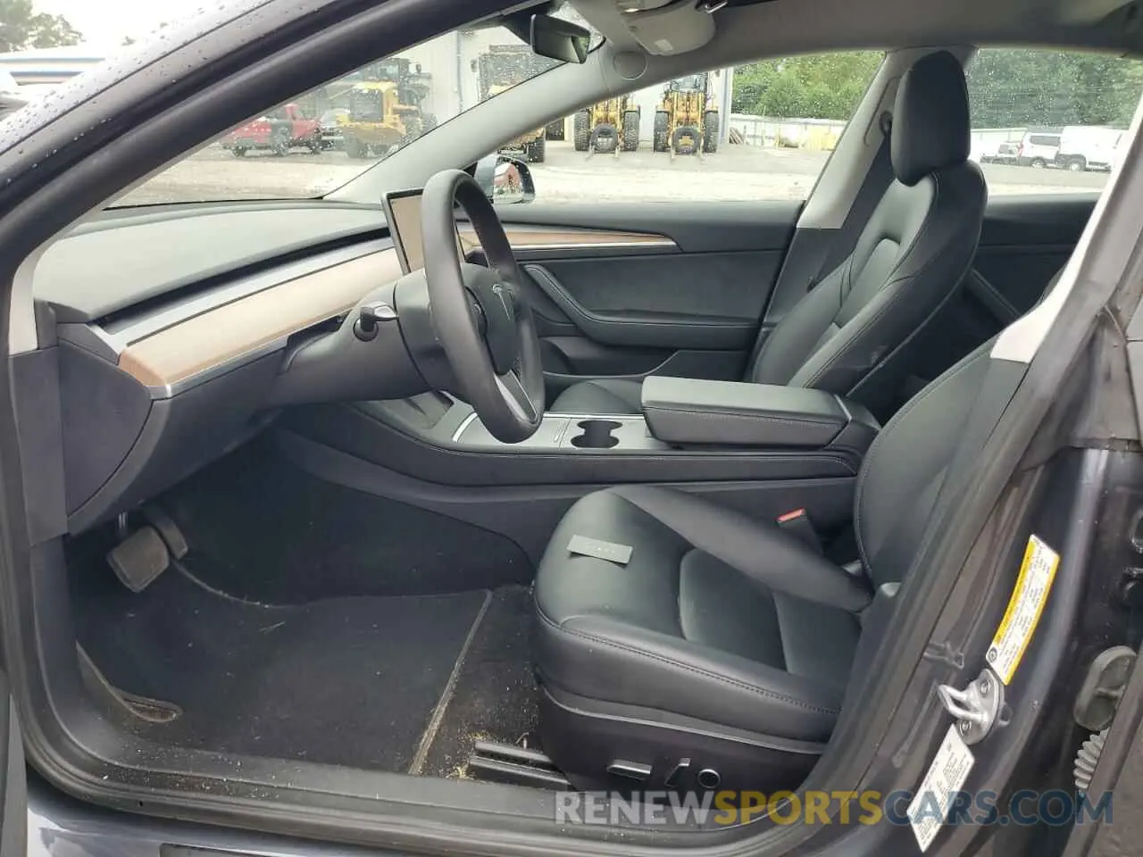 7 Photograph of a damaged car 5YJ3E1EB0NF232024 TESLA MODEL 3 2022