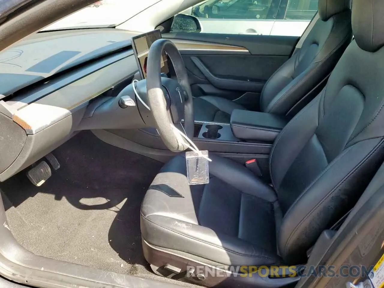7 Photograph of a damaged car 5YJ3E1EB0NF244593 TESLA MODEL 3 2022
