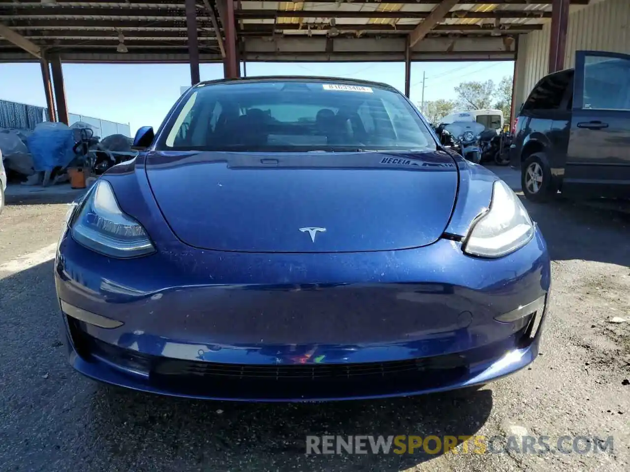 5 Photograph of a damaged car 5YJ3E1EB0NF262057 TESLA MODEL 3 2022