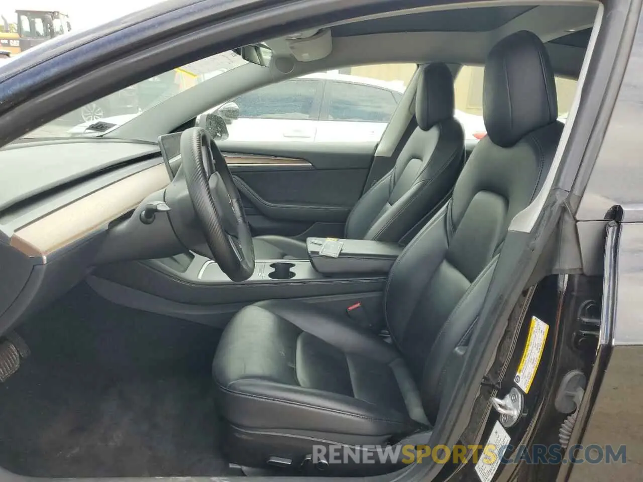 7 Photograph of a damaged car 5YJ3E1EB0NF286553 TESLA MODEL 3 2022
