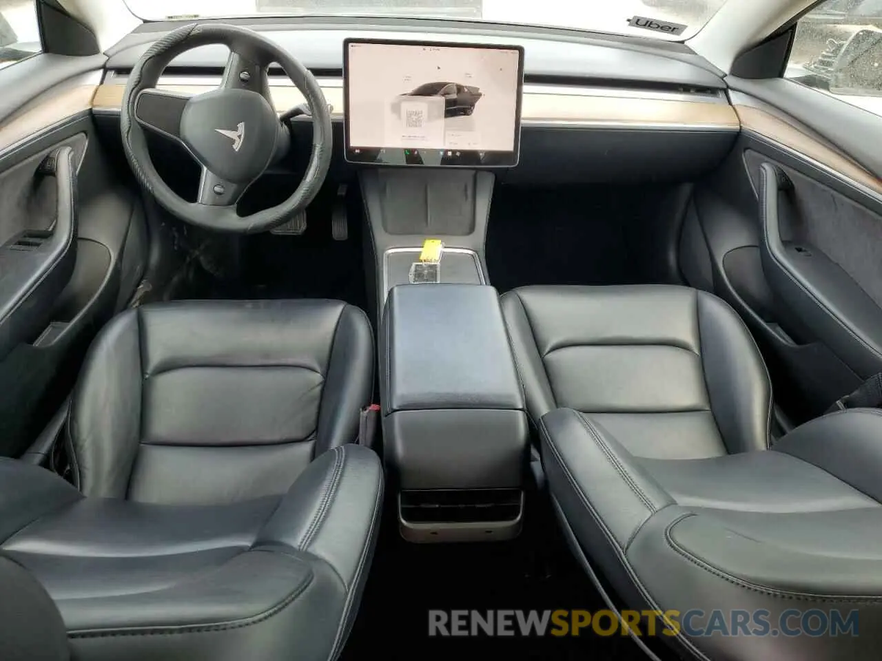 8 Photograph of a damaged car 5YJ3E1EB0NF286553 TESLA MODEL 3 2022