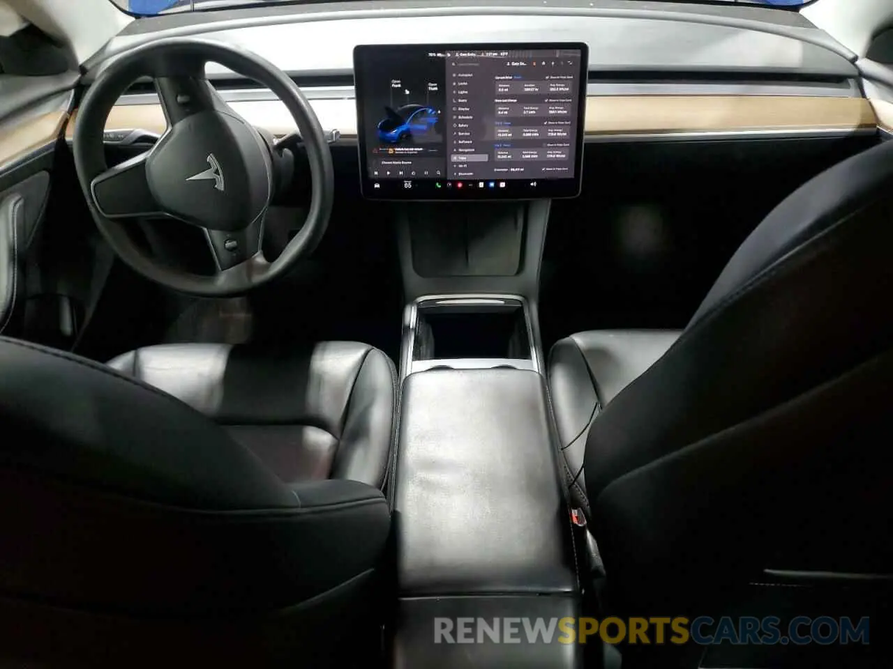 8 Photograph of a damaged car 5YJ3E1EB0NF289632 TESLA MODEL 3 2022