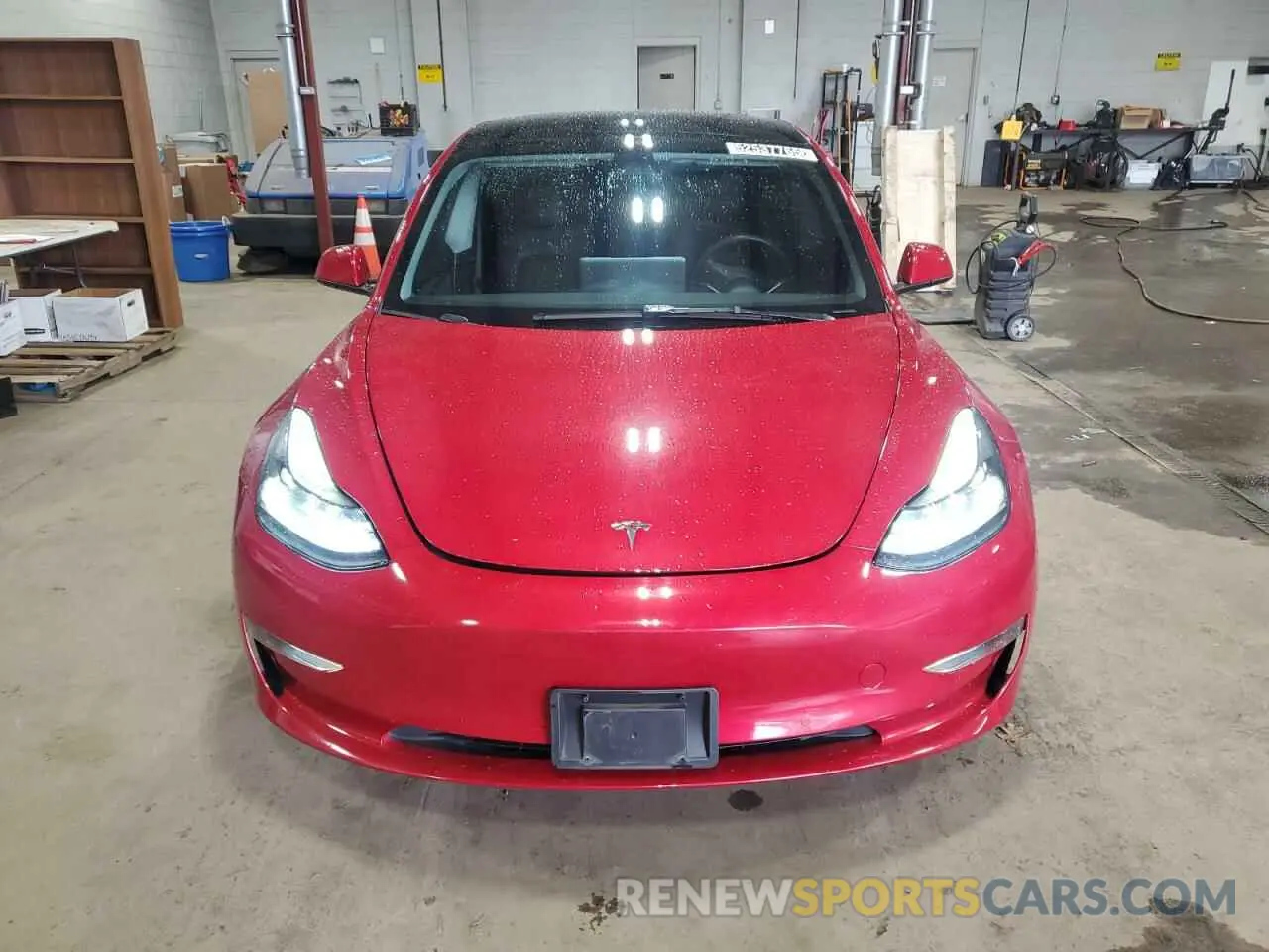 5 Photograph of a damaged car 5YJ3E1EB0NF290070 TESLA MODEL 3 2022