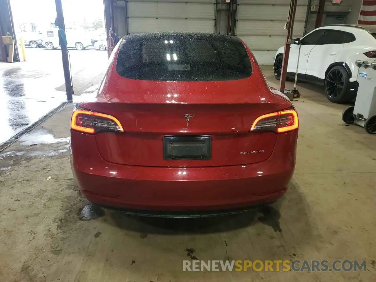 6 Photograph of a damaged car 5YJ3E1EB0NF290070 TESLA MODEL 3 2022