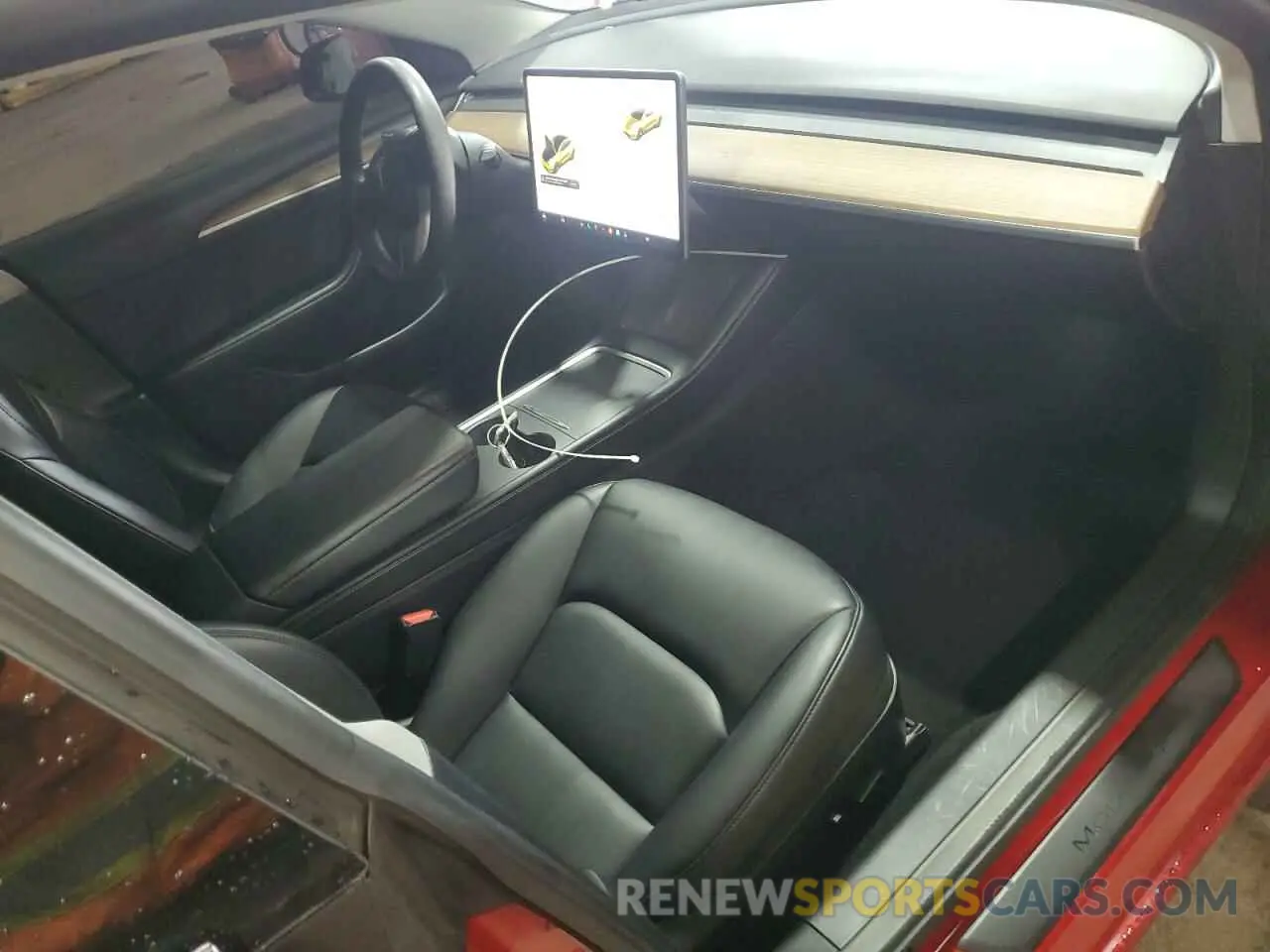 8 Photograph of a damaged car 5YJ3E1EB0NF290070 TESLA MODEL 3 2022
