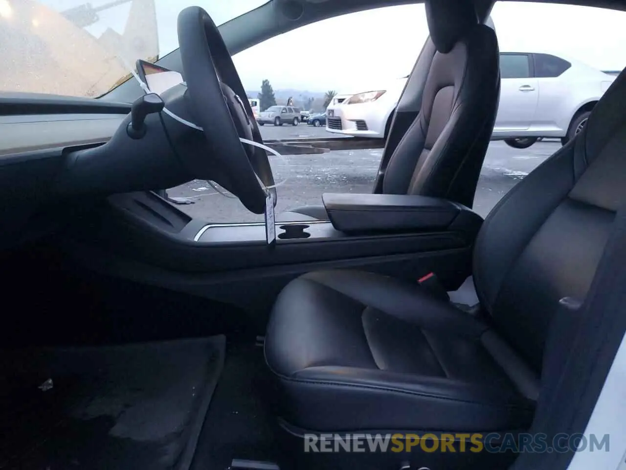 7 Photograph of a damaged car 5YJ3E1EB0NF306266 TESLA MODEL 3 2022