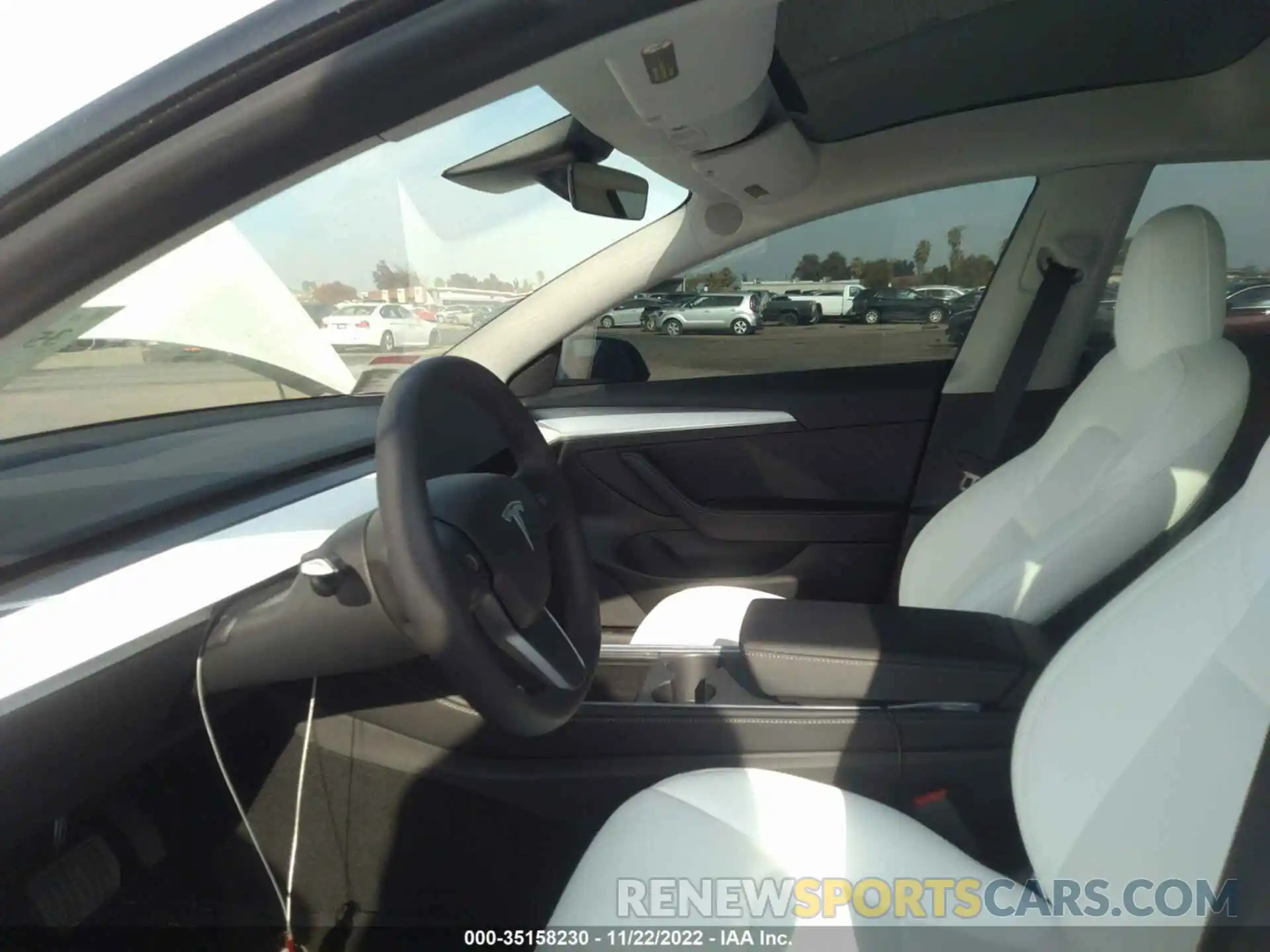 5 Photograph of a damaged car 5YJ3E1EB0NF316148 TESLA MODEL 3 2022