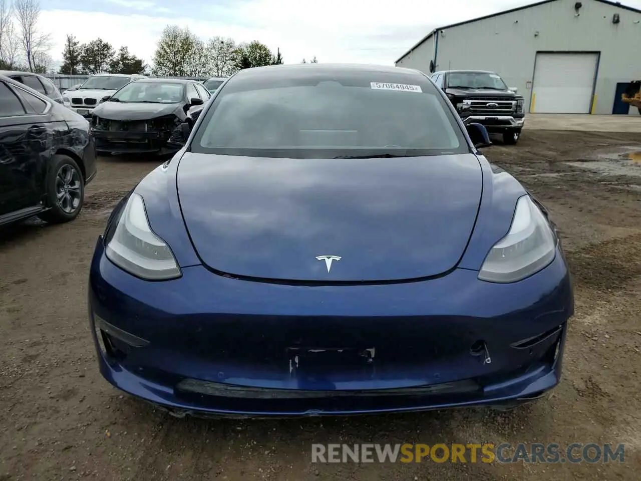 5 Photograph of a damaged car 5YJ3E1EB0NF326324 TESLA MODEL 3 2022