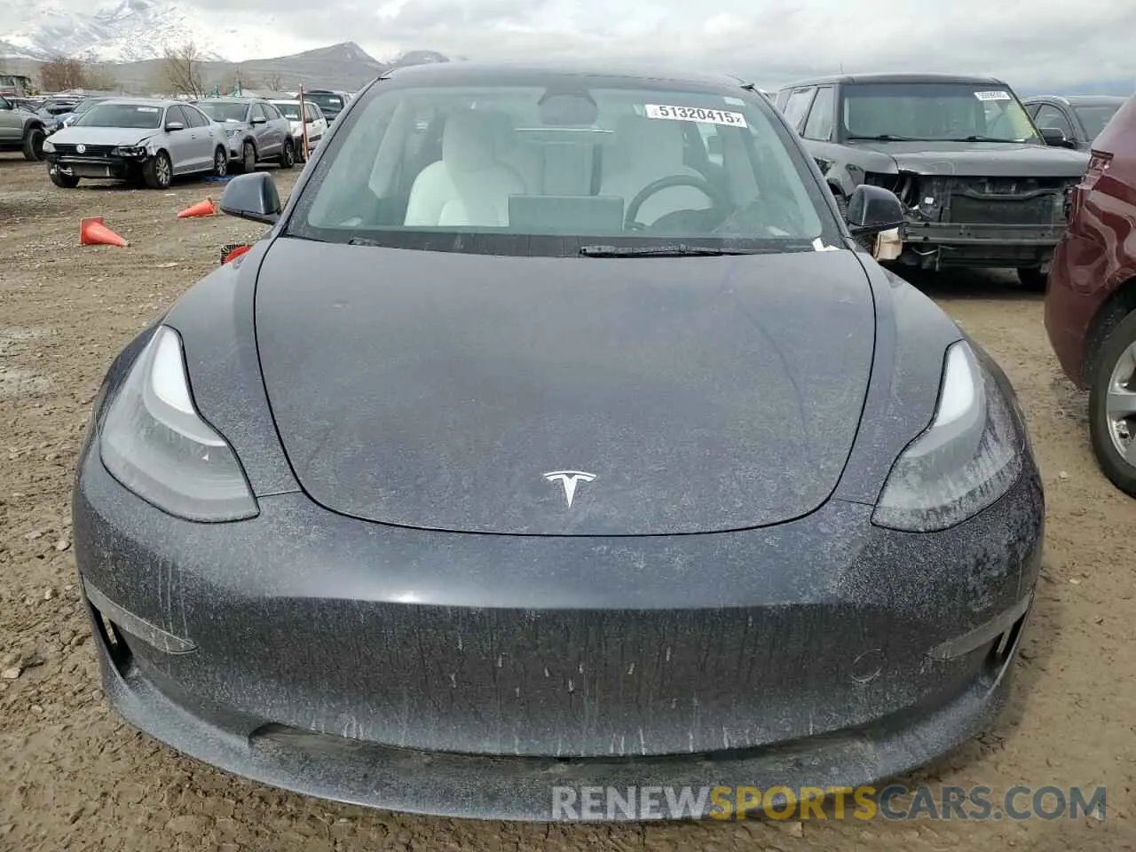 5 Photograph of a damaged car 5YJ3E1EB0NF352700 TESLA MODEL 3 2022