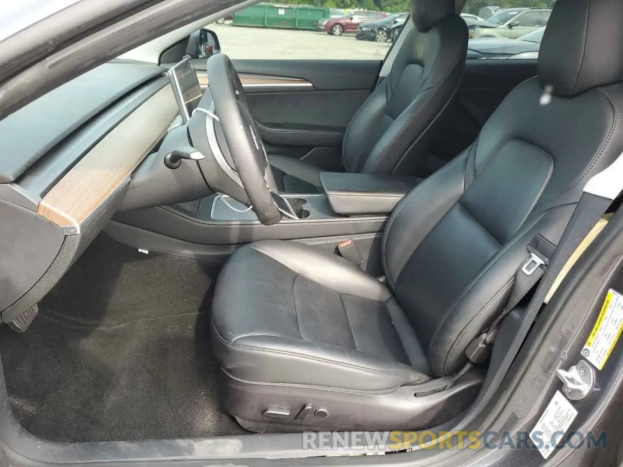 7 Photograph of a damaged car 5YJ3E1EB1NF105654 TESLA MODEL 3 2022