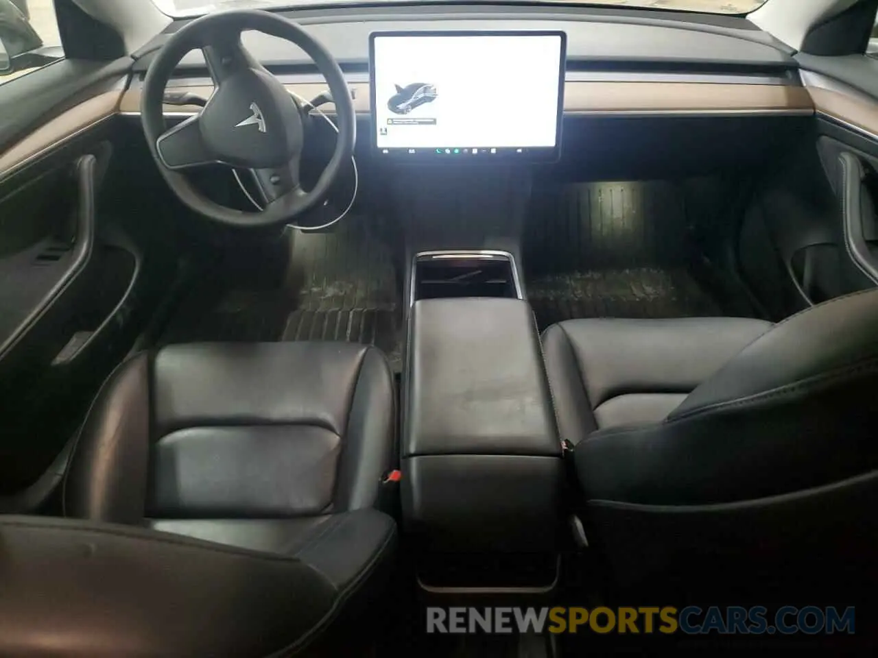 8 Photograph of a damaged car 5YJ3E1EB1NF110210 TESLA MODEL 3 2022