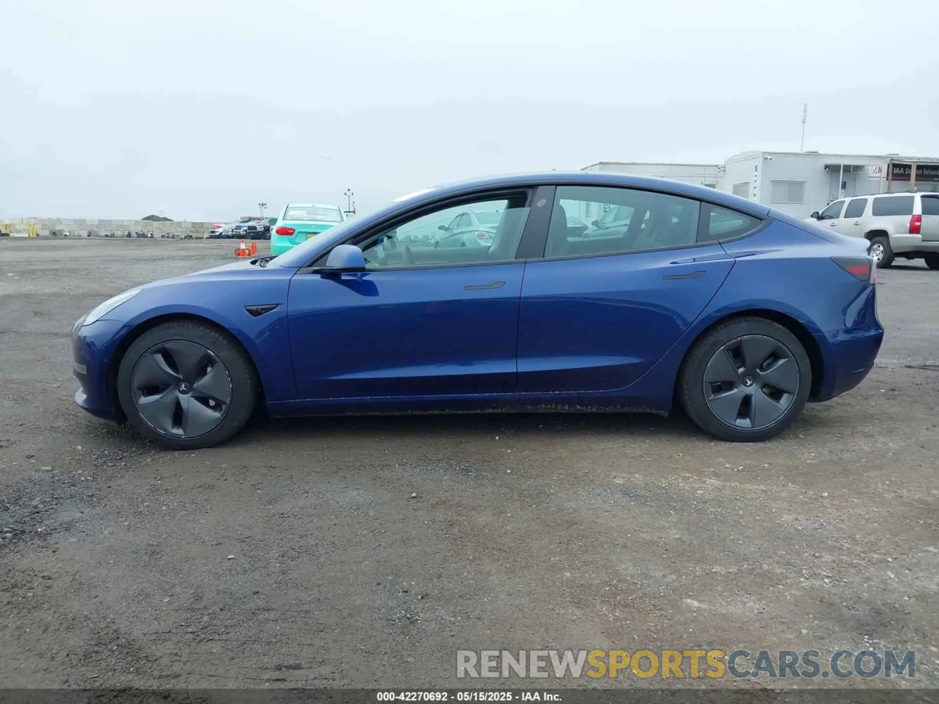 14 Photograph of a damaged car 5YJ3E1EB1NF115049 TESLA MODEL 3 2022