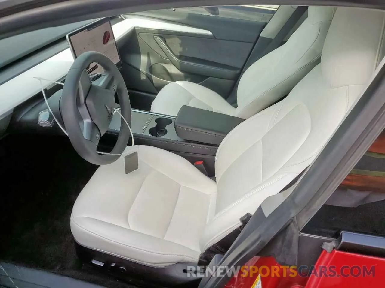 7 Photograph of a damaged car 5YJ3E1EB1NF115200 TESLA MODEL 3 2022