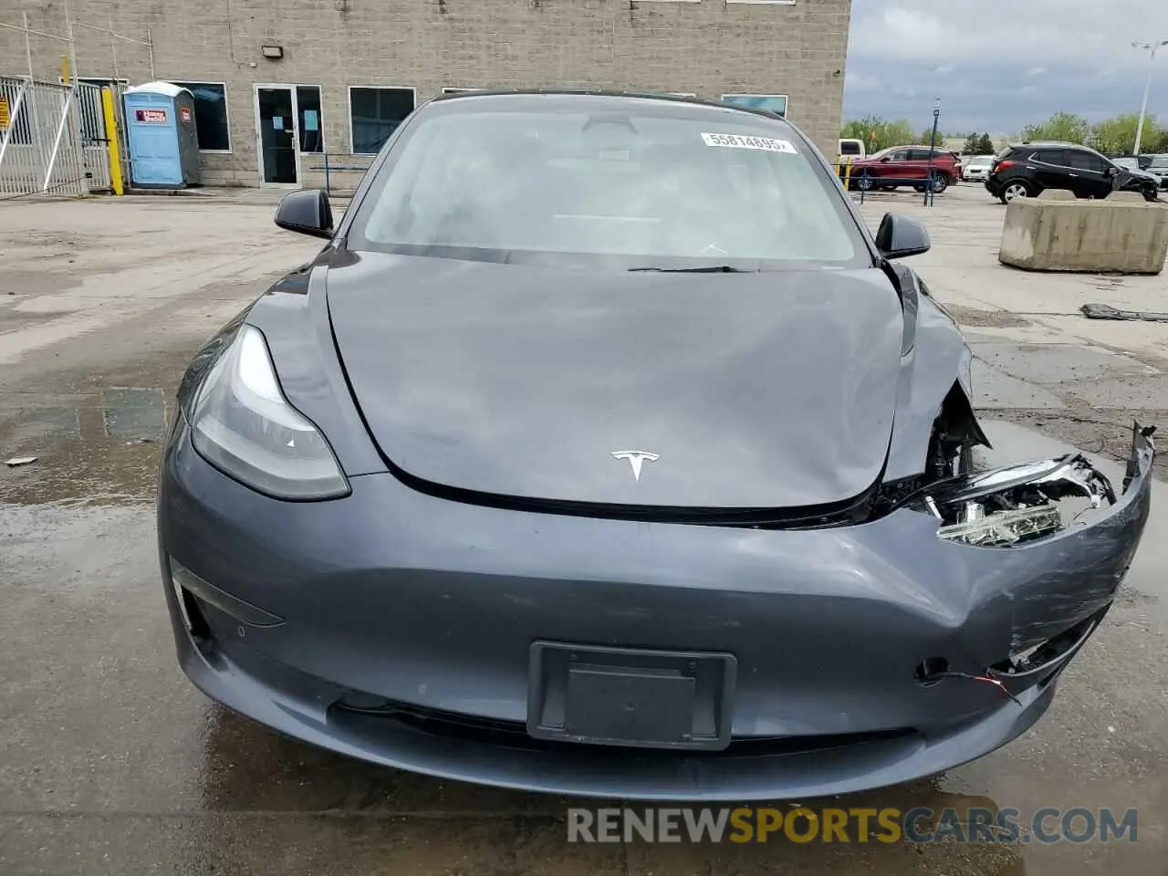 5 Photograph of a damaged car 5YJ3E1EB1NF120316 TESLA MODEL 3 2022