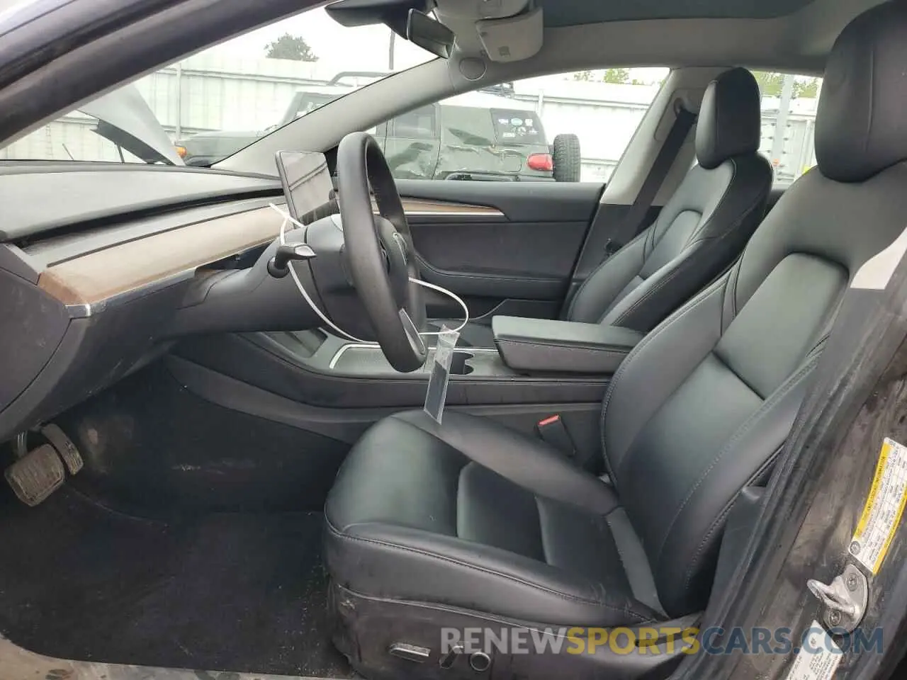7 Photograph of a damaged car 5YJ3E1EB1NF120316 TESLA MODEL 3 2022