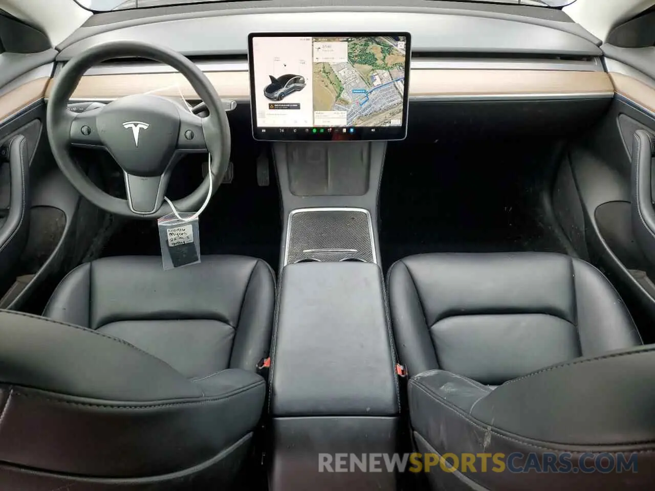 8 Photograph of a damaged car 5YJ3E1EB1NF120316 TESLA MODEL 3 2022